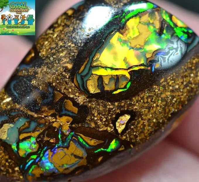 ボルダーオパール ルース 高品質｜ナッツオパール｜オーストラリア産天然石